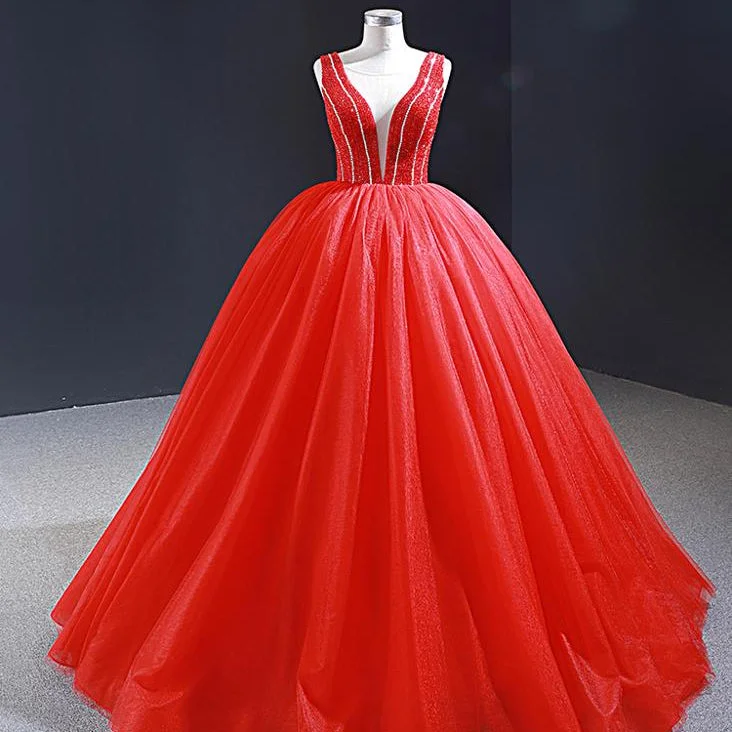 Your Shopping Wish, Our Discount Command!Jancember RSM66968 red prom heavy beaded elegant women cheap celebrity evening dresses