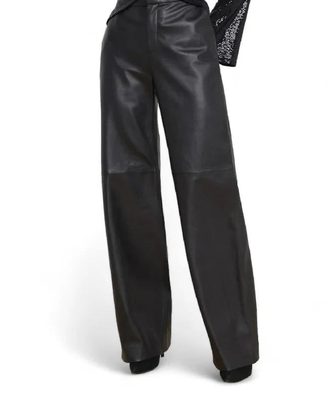 Time to Save Big!Livvy Straight Leg Trouser In Black