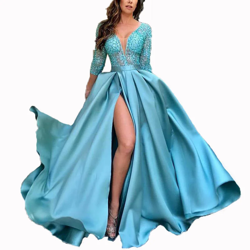 Your Dream Deal is Here!Manufacturer made top quality Banquet Performance New Host Long Mermaid Slim Wedding Evening Dress drop shipping fulfill
