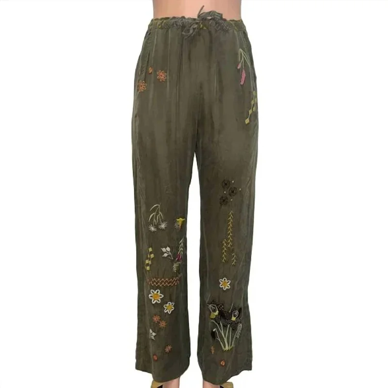Flash Deals – Act Quickly!Perla Pants In Vintage Green