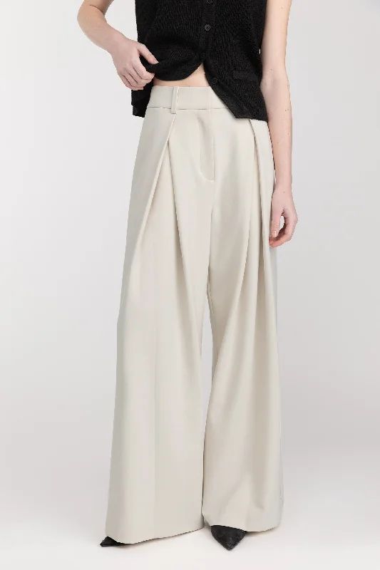 Seasonal Sale – Shop Now!WIDE LEG PANT WITH FRONT PLEAT