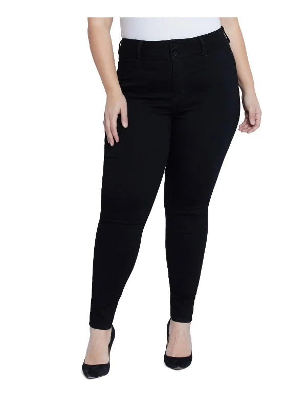 Limited Deals, Unlimited Savings!Plus Womens Knit Denim Jeggings