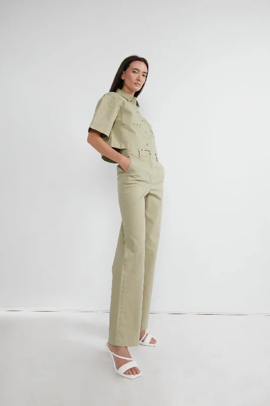 Price Drops You’ll Love!STRAIGHT LEG TWILL PANT