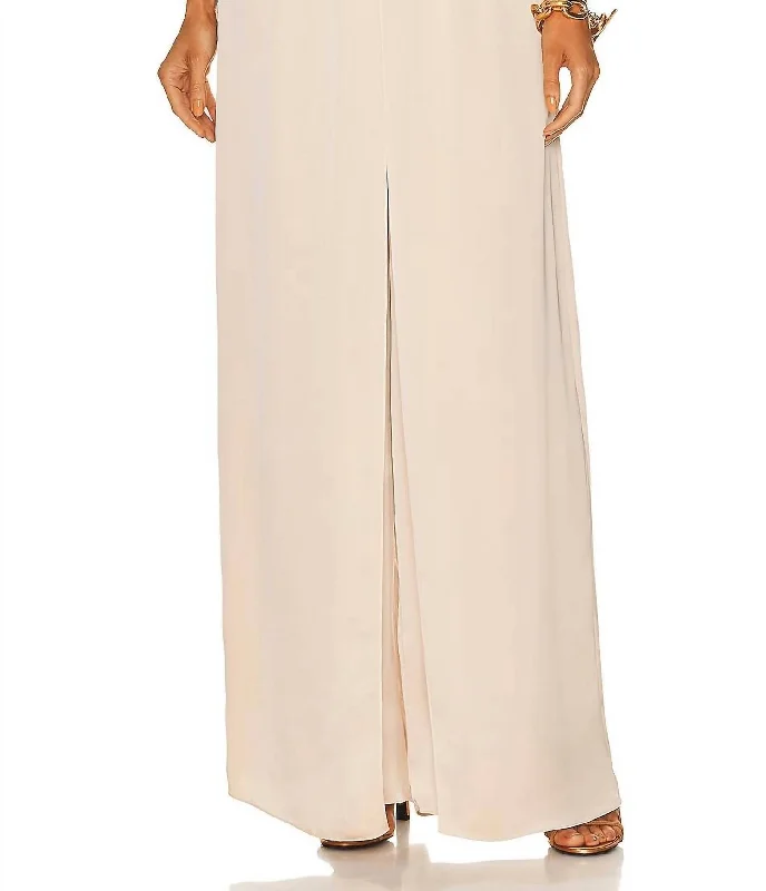 Biggest Sale of the Season!Split Front Pant Fluid In Clay