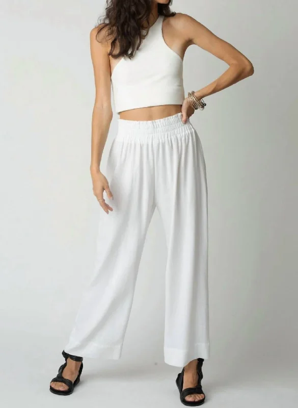 Your Favorite Sale is Back!Take Me Higher Wide Leg Pants In White