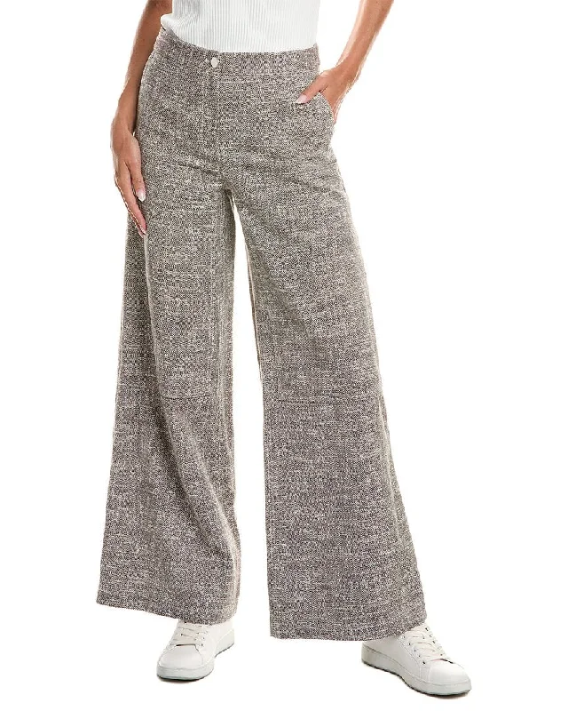 Get the Best for Less!Theory Canvas Tweed Wide Leg Pant
