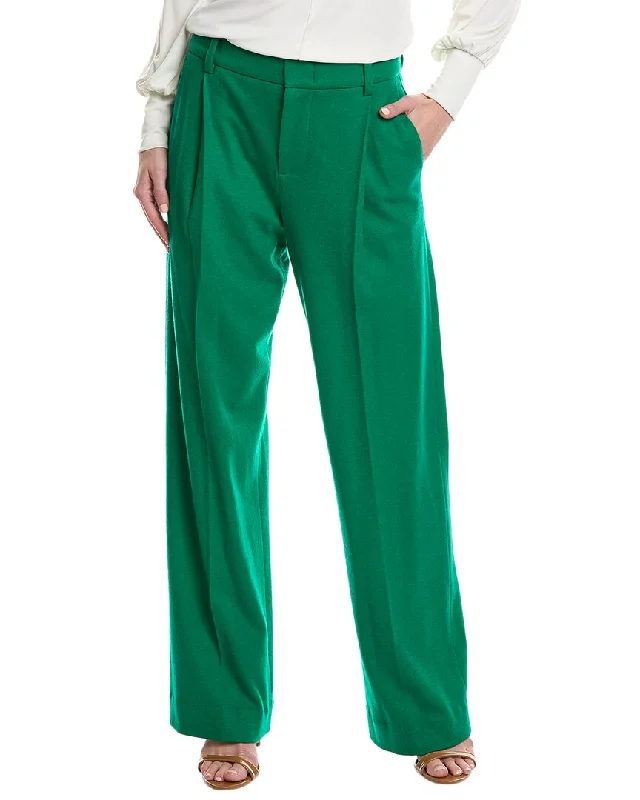 Get Ready to Save!Vince Cozy Tailored Wide Leg Wool-Blend Pant