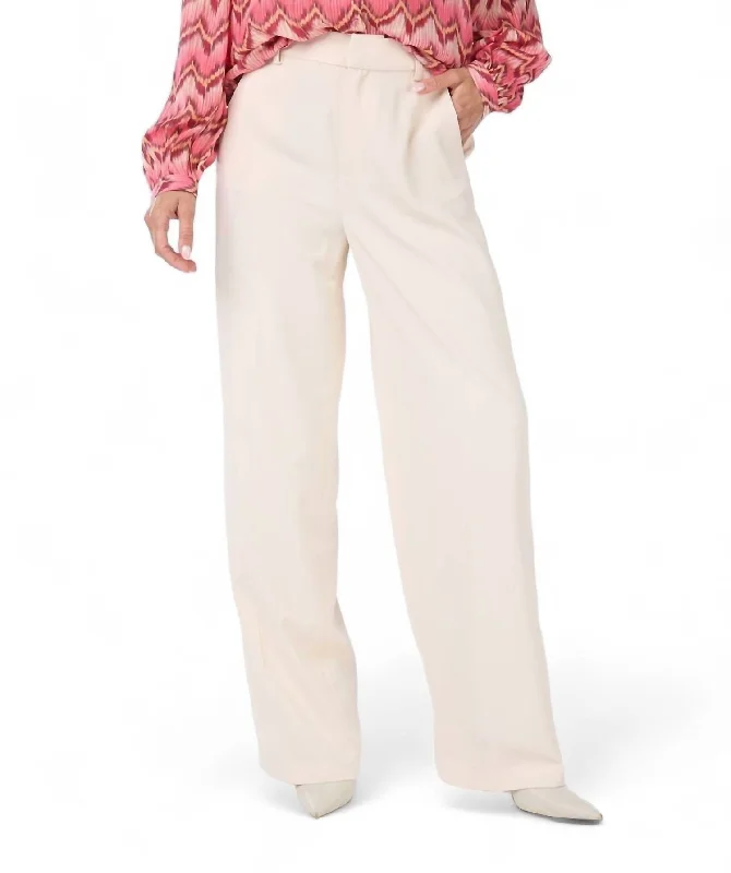 Best Price of the Season!Wide City Twill Trouser In Sand