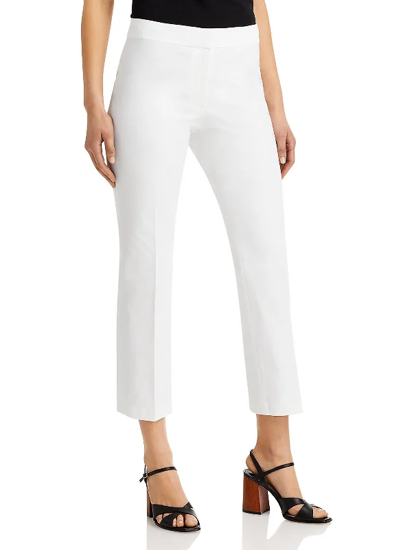 Shop Today, Save Tomorrow!Womens High Rise Solid Cropped Pants