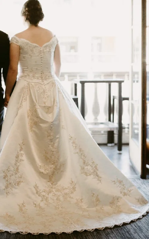 Get the Best for Less!Alfred Angelo Beaded