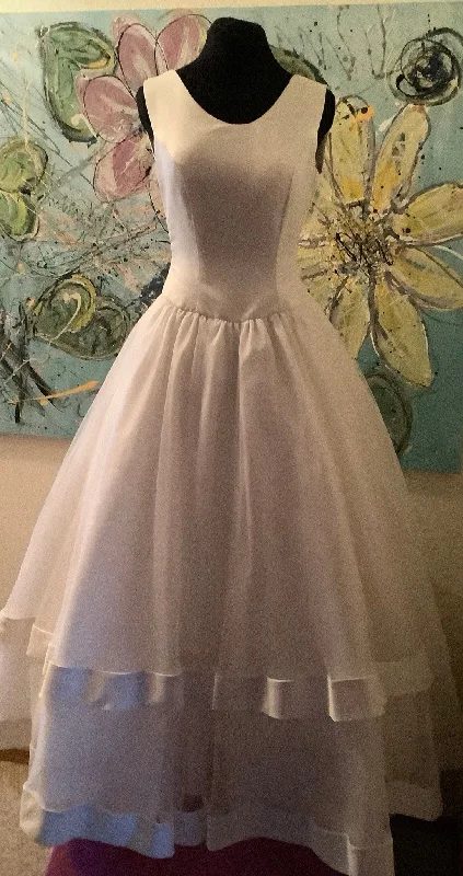 Lowest Prices Guaranteed!Alfred Angelo Tiered Ball Gown with Bows