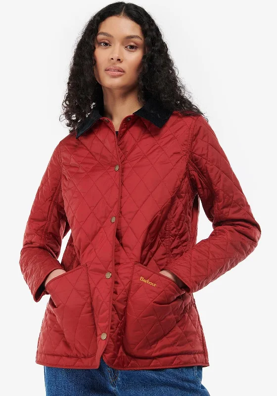 Limited Deals, Unlimited Savings!Barbour Womens Annandale Jacket, Dark Red