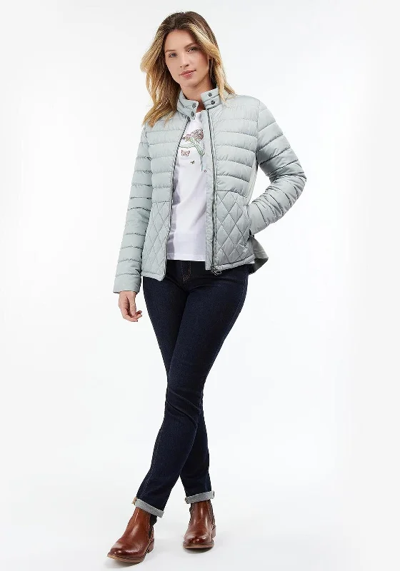 Incredible Savings Inside!Barbour Womens Esme Quilted Short Jacket, Lily Pad