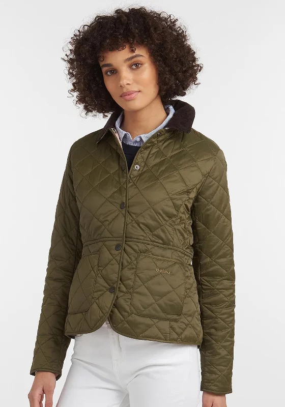 Save More with Every Purchase!Barbour Womens Deveron Quilted Jacket, Olive