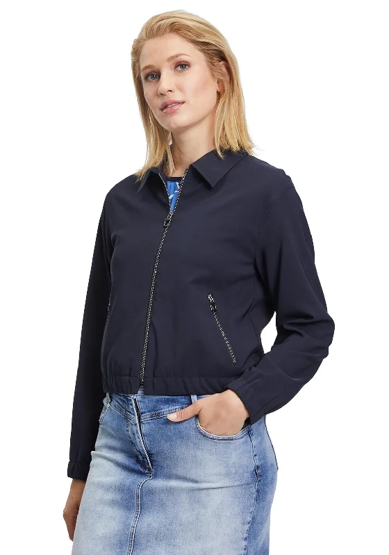 Best Deals Just for You!Betty Barclay Stretch Short Zipped Jacket, Navy