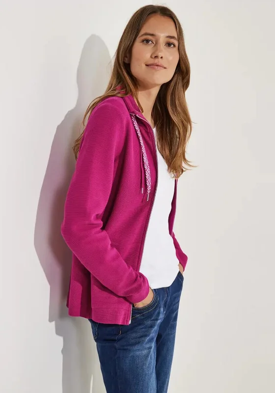 More Discounts, More Joy!Cecil Zip Up Structured Jacket, Cool Pink