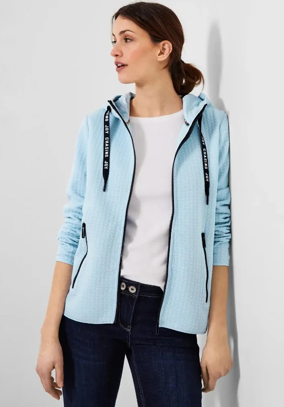 Limited Deals, Unlimited Savings!Cecil Jersey Mix Short Jacket, Faded Blue