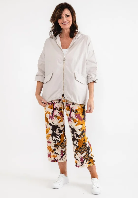 Grab Yours Before It’s Too Late!d.e.c.k. by Decollage One Size Crinkle Jacket, Beige