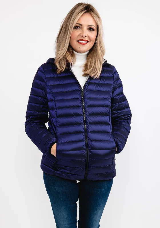 Great Deals, Just for You!Normann Detachable Hood Short Jacket, Navy
