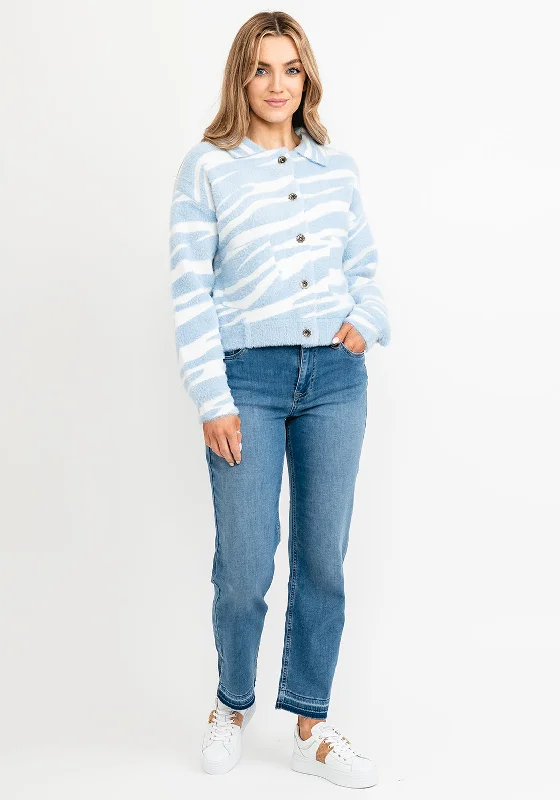 Get the Best for Less!Rino & Pelle Bubbly Knit Short Jacket, Skyway