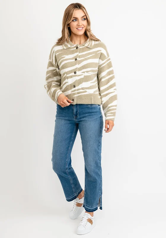 Your Best Deals Are Here!Rino & Pelle Bubbly Knit Short Jacket, Twill