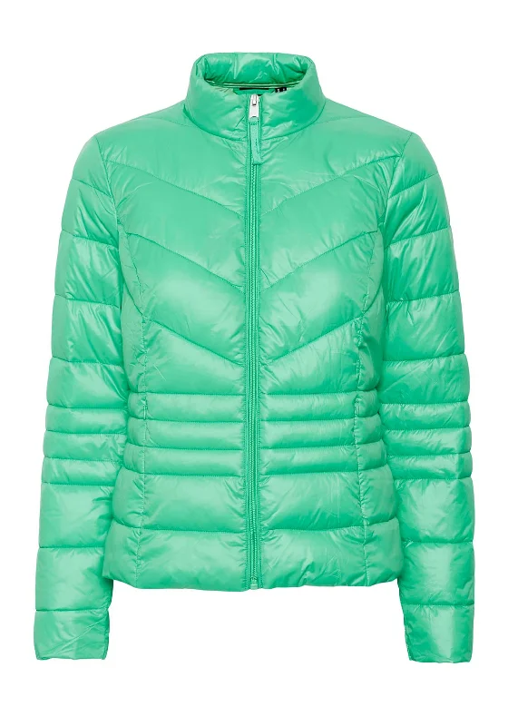 Get More, Spend Less – Shop Now!Vero Moda Short Quilted Zip Jacket, Bright Green