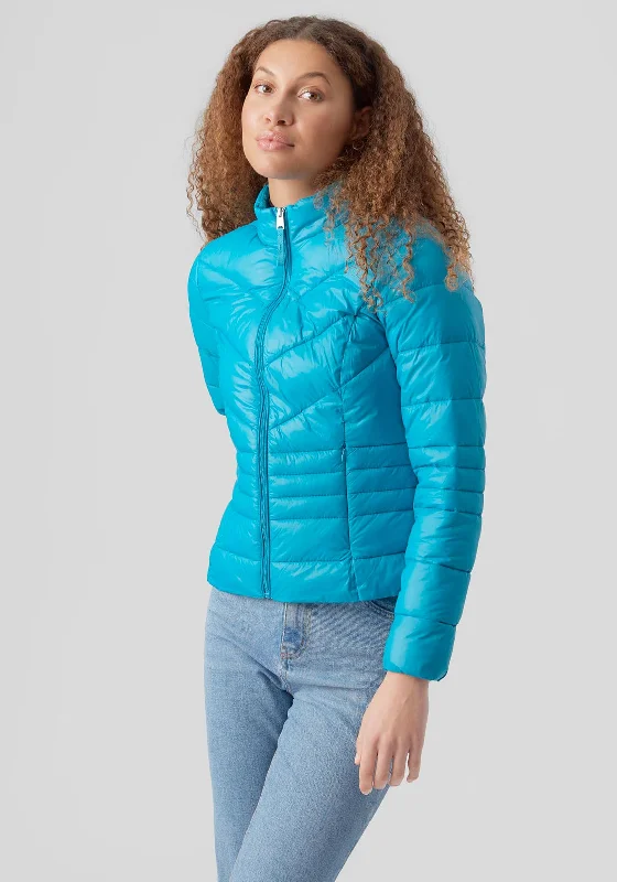 Your Shopping Wish, Our Discount Command!Vero Moda Short Quilted Zip Jacket, Caneel Bay