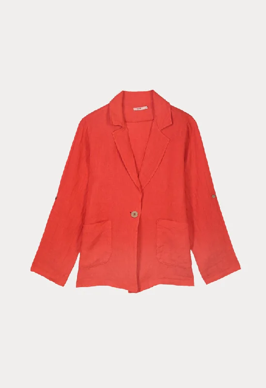 Special Discounts Inside!Textured Linen Light Blazer