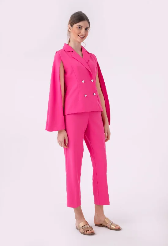 Best Offers of the Month!Double Breasted Blazer And Pants Set