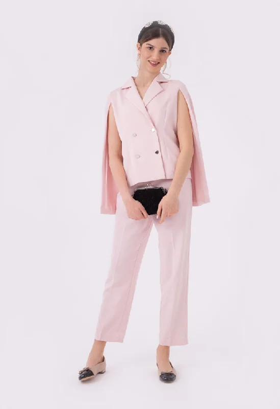 Your Shopping Wish, Our Discount Command!Double Breasted Blazer And Pants Set
