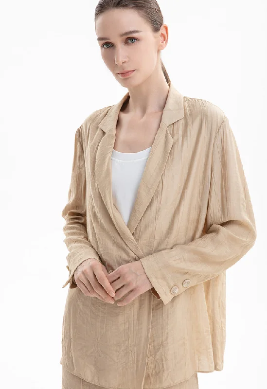 The Best Sale of the Year!Solid Double Breast Blazer