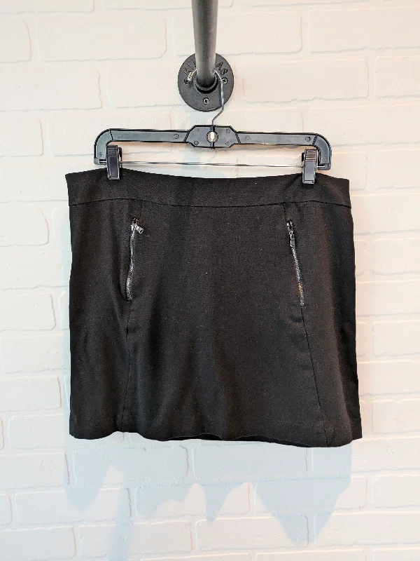 Massive Price Cuts!Black Skirt Mini & Short Ann Taylor, Size 12