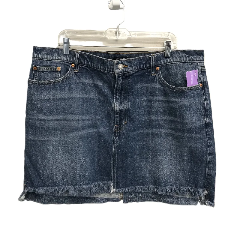Get More, Spend Less – Shop Now!Blue Denim Skirt Mini & Short By Lucky Brand, Size: 20