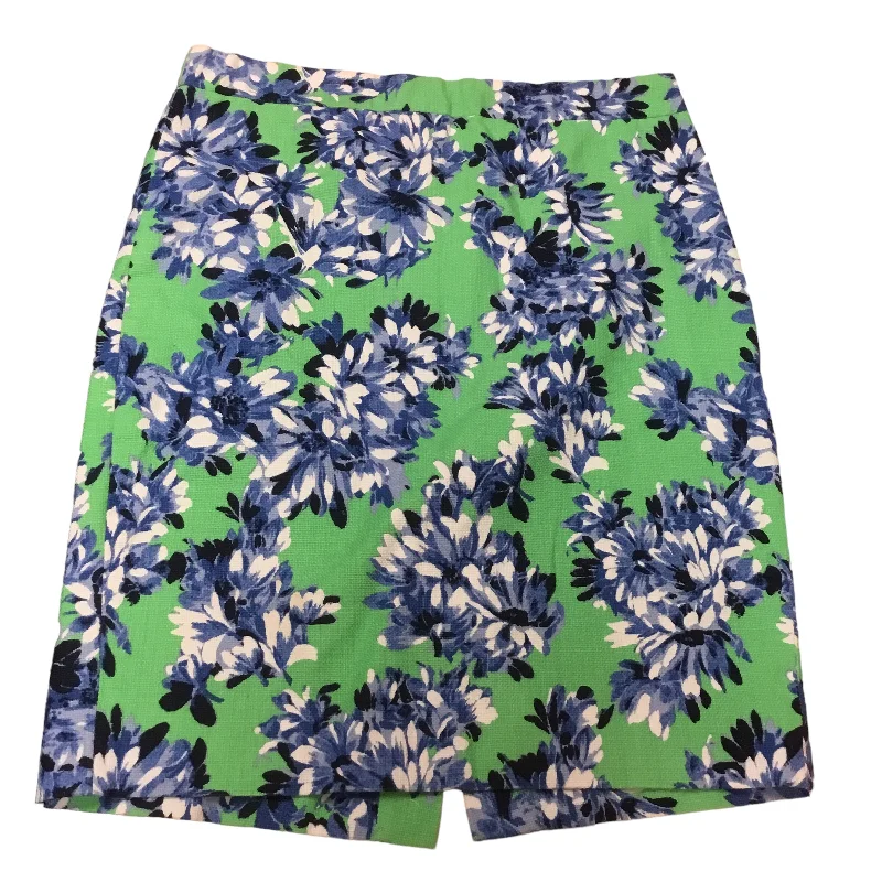 Buy More, Pay Less!Blue & Green Skirt Mini & Short J. Crew, Size 2