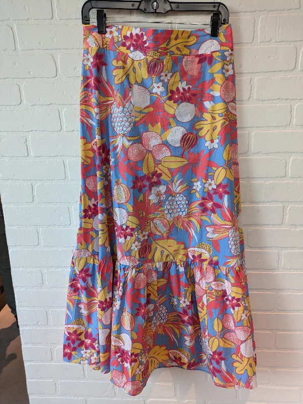 Upgrade for Less!Blue & Pink Skirt Maxi Talbots, Size 8