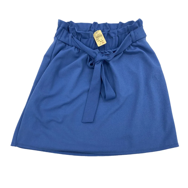 Hurry, Sale Ends Soon!BLUE POTTERS POT SKIRT MINI & SHORT, Size S