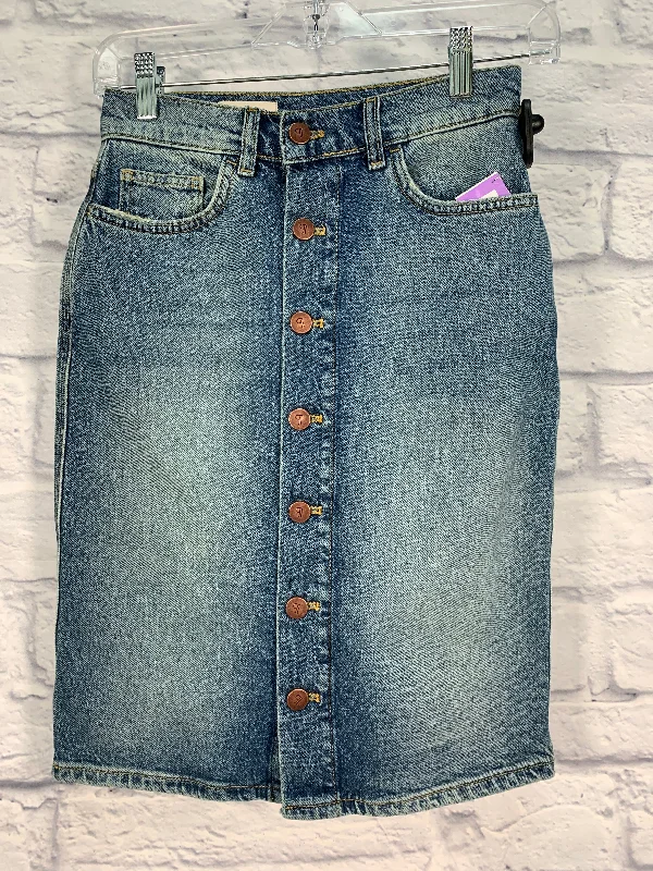 Unmissable Offers Await!Blue Skirt Mini & Short Pilcro, Size 2