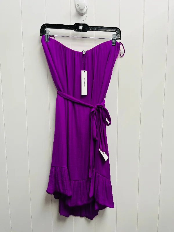 Save More When You Shop More!Casual Dress Short By Naked Zebra In Purple, Size: S