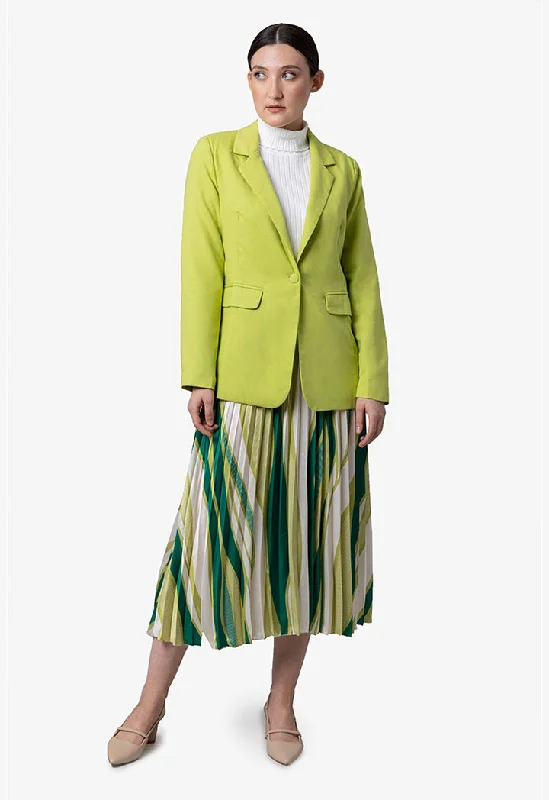 Score Huge Discounts Today!Classic Solid Single Breast Blazer