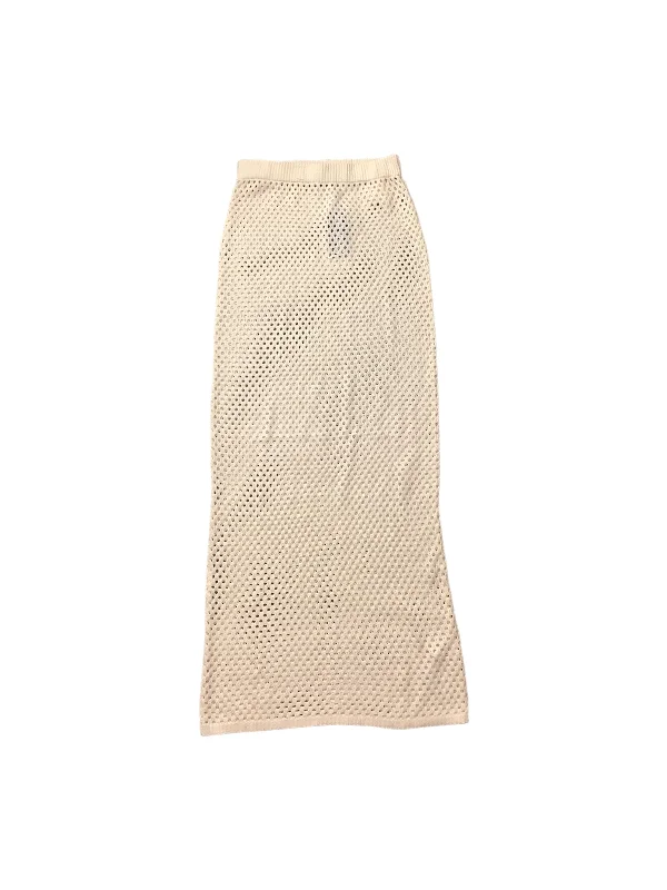 Don't Miss Out!Cream Skirt Maxi Boohoo Boutique, Size M