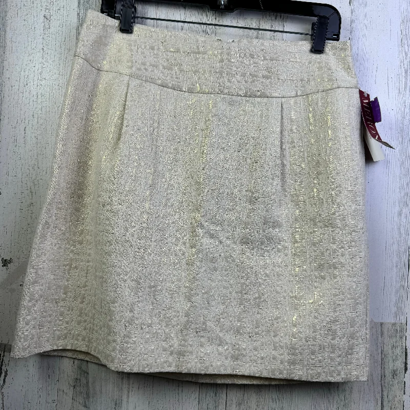 Exclusive Savings This Week!Cream Skirt Mini & Short Merona, Size 8