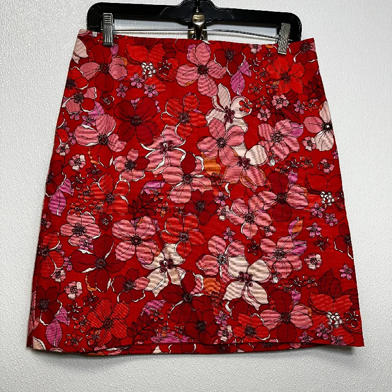 Flash Sale – Act Fast!Floral Skirt Mini & Short Talbots O, Size 6