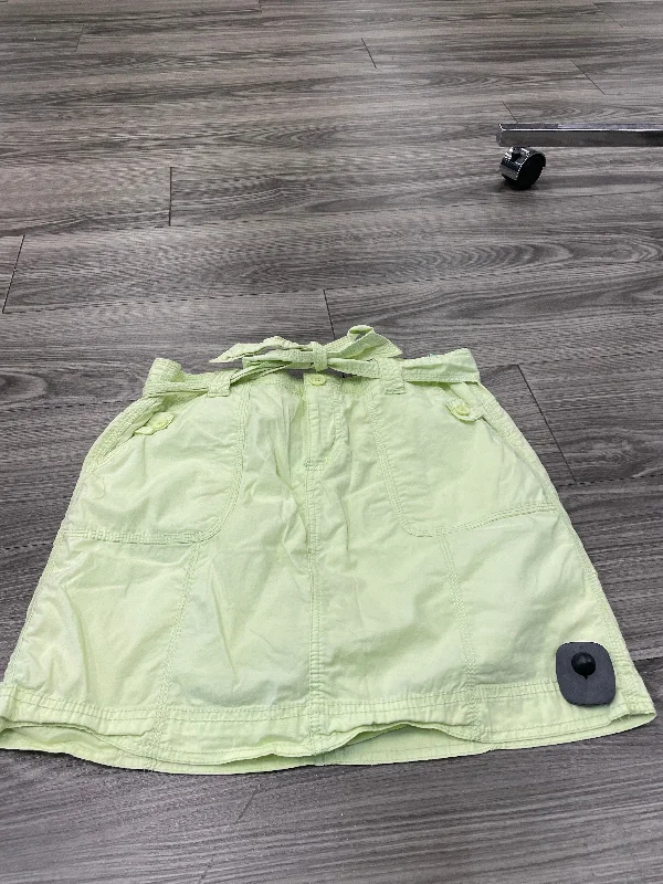 Limited Edition, Limited Price!Green Skirt Mini & Short St Johns Bay, Size 6