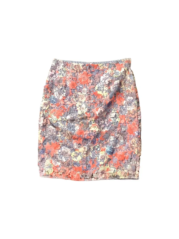 Shop Early, Save Big!Multi-colored Skirt Midi Halogen, Size 18