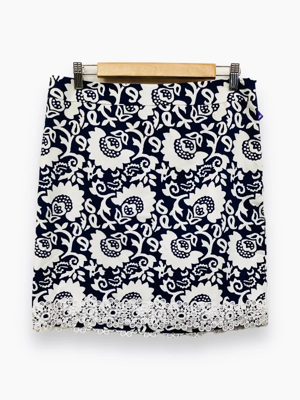 More Discounts, More Joy!Navy Skirt Mini & Short Talbots, Size 8petite