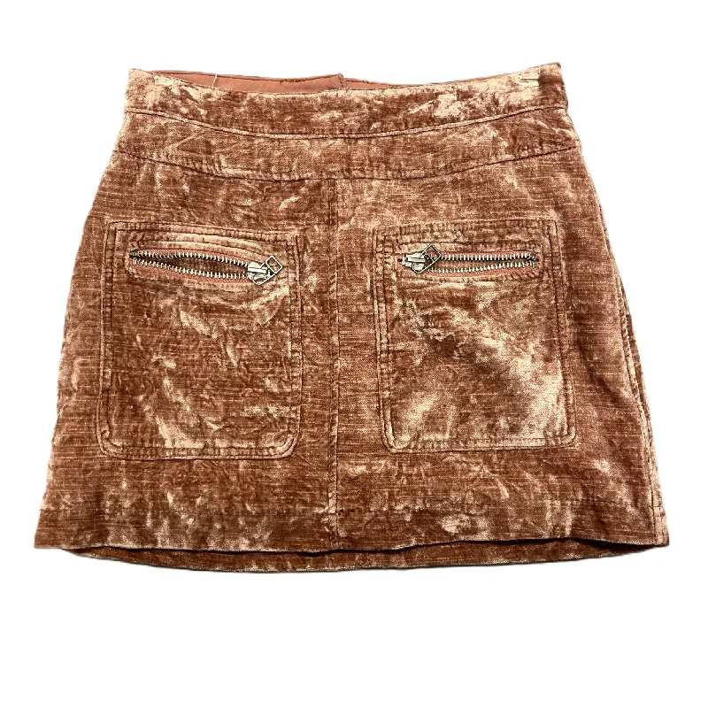 Your Wallet Will Thank You!Orange Skirt Mini & Short By Free People, Size: 2