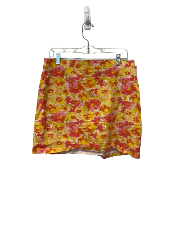 Limited Deals, Unlimited Savings!Pink & Yellow Skirt Mini & Short Old Navy, Size L