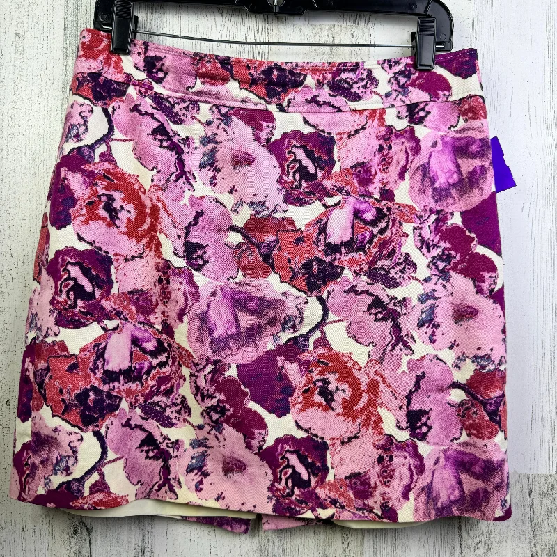Get It Before It’s Gone!Purple Skirt Mini & Short Loft, Size 8