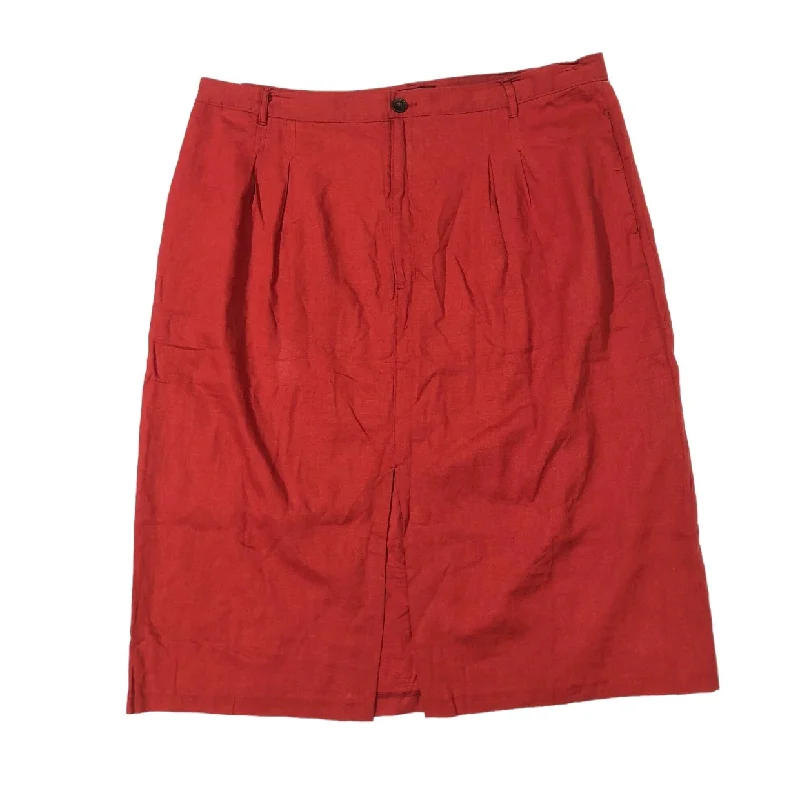 Amazing Prices You Can’t Resist!Red Skirt Midi Banana Republic, Size 20