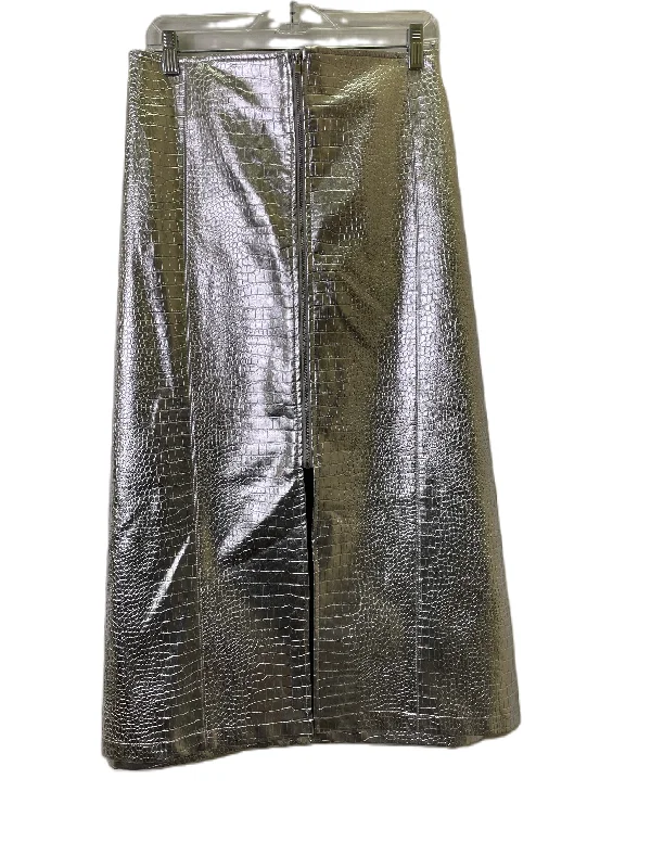 Grab Yours Before It’s Too Late!Silver Skirt Maxi By Eloquii, Size: 26
